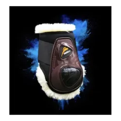 eQuick Streichkappen eSHOCK LEGEND VELCRO FLUFFY - Braun -  Farbe: Braun, Grösse: M