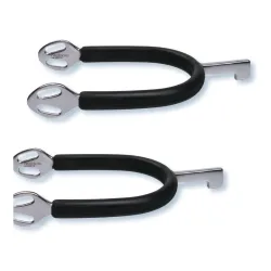 Stübben Hammersporen mit versetztem Hals SEQ Soft Touch gummiert - 35 mm