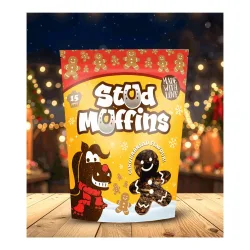 Stud Muffins Winterliche Geschmacksrichtung Braun