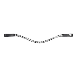 Stirnband Boost X-Line - Schwarz/Silber -  Farbe: Schwarz/Silber, Grösse: Pony