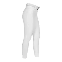 Equestro Reithose Highwaist Vollbesatz Glitzer Damen - Weiss -  Farbe: Weiss, Kleidergrösse Damen DE/IT: DE: 36 / IT: 42