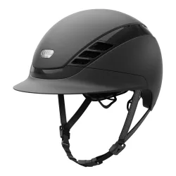 Abus Reithelm AirLuxe PURE - Black -  Grösse: 58-61 cm, Farbe: Black