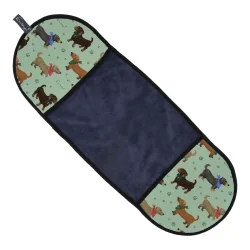 Soulhorse Luxuslappen Mikrofaserhandtuch Dackel
