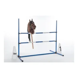 HKM Bahnpylonen Springen Hobby Horsing - Weiss -