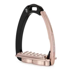 Tech Stirrups Sicherheitssteigbügel Venice Sloped Evo - Black/Rose Gold -  Grösse: One Size, Farbe: Black/Rose Gold
