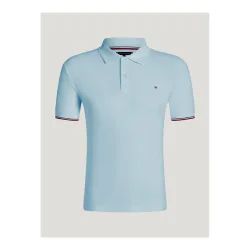 Tommy Hilfiger Equestrian Poloshirt Davis Herren - Sweet Blue -  Farbe: Sweet Blue, Grösse: M