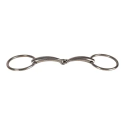 Velari Einfach gebrochene Wassertrense Edelstahl 14mm Gebisslängegrösse: 12.5 cm