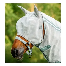 Horseware Fliegenmaske Newmarket - Witney Charcoal -  Grösse Pferd: WB