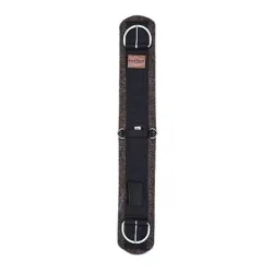 Western Imports Filzgurt aus Wollfilz - Schwarz -  Länge: 28''