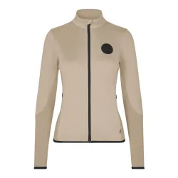 Kingsland Fleecejacke KLMiley Damen - Beige Cobblestone -  Farbe: Beige Cobblestone, Grösse: XL