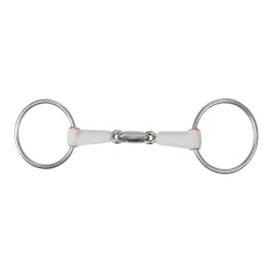 Beris Gebisse Wassertrense, doppelt gebrochen, Ring 7,5cm - Silber -  Grösse: 12,5 cm