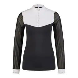Pikeur Turnierbluse Selection Damen - Black -  Grösse Bekleidung Damen: 36