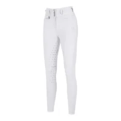 Pikeur Reithose Linn Highwaist SD Vollgrip Damen - White -  Farbe: White, Grösse Bekleidung Damen: 44
