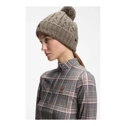 BOSS Equestrian Bella Beanie Bobble Walnut