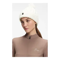 BOSS Equestrian, BOSS Equestrian Bella Beanie Bobble Soft Cream