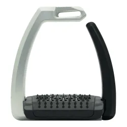 Sprenger Steigbügel Aero mit Spikes - Alu/Silber -  Grösse: 12 cm, Farbe: Alu/Silber