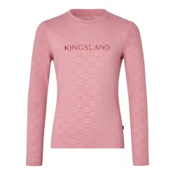 Kingsland KLAlma Trainingsshirt mit Rundhalsausschnitt für Junioren Lilas