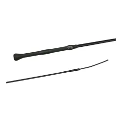 Fleck Dressurgerte/ Nylongespinst mit EVO-Griff Schwarz