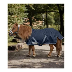 Waldhausen Shetty-Regendecke - marine Farbe: Marine, Grösse Pferdedecken: 70 cm