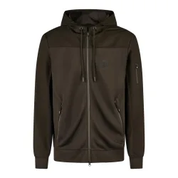 Pikeur Athleisure Hoodie Jacke Herren Olive Green