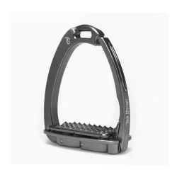 Tech Stirrups Sicherheitssteigbügel Venice Plus Evo - Titanium/Titanium -  Farbe: Titanium/Titanium, Grösse: One Size