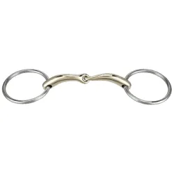 Sprenger Wassertrense einfach gebrochen 14mm Pronamic - Silber -  Gebisslängegrösse: 12.5 cm