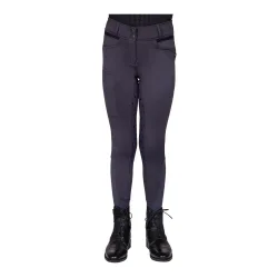 QHP Reithose Fayen Vollbesatz Junior - Ash -  Grösse Bekleidung Kinder: 152