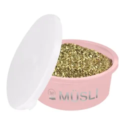 Waldhausen Müsli-Schale mit Deckel - Linnea Rosa -  Farbe: Linnea Rosa, Inhalt: 5 Liter