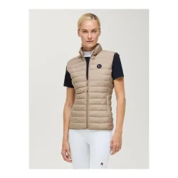 Tommy Hilfiger Equestrian Steppweste Serano Damen - Beige -  Grösse: M, Farbe: Beige