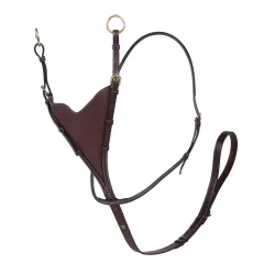 Dy'on Weiche geschlossene Martingal DY coll - Braun -  Farbe: Braun, Grösse Pferd: Full