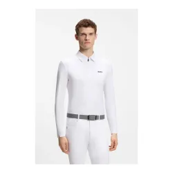 BOSS Equestrian Elton Turniershirt Herren White