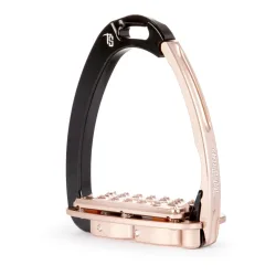 Tech Stirrups Sicherheitssteigbügel Venice Plus Evo - Schwarz/Rosegold -  Grösse: One Size, Farbe: Schwarz/Rosegold