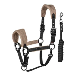 Kingsland KLAudrey Halfter und Strick Brown Iron