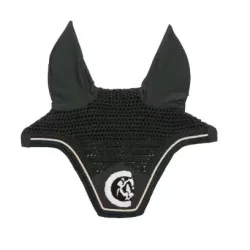 Kentucky Fliegenhaube Wellington 3D Logo rope - Tannengrün -  Grösse Pferd: Full, Farbe: Tannengrün
