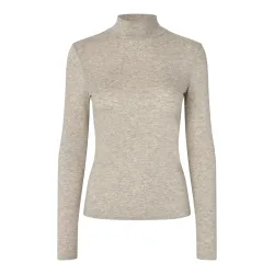 Kingsland KLAbigail Rollkragenpullover Damen Beige Melange