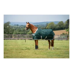 Bucas Weidedecke Green-Line Turnout 100g - Grün -  Grösse Pferdedecken: 135 cm