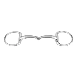 Sprenger SATINOX Olivenkopftrense 14 mm einfach gebrochen - Edelstahl rostfrei Gebisslängegrösse: 11.5 cm