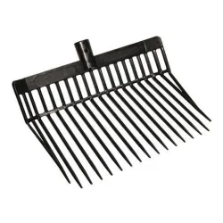 Kerbl Mistgabel Premium ohne Stiel - schwarz