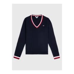 Tommy Hilfiger Equestrian Pullover Indiana Damen Desert Sky