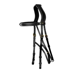 Zaum Hackamore Dy'on Collection - schwarz Farbe: Schwarz, Grösse Zaum: Full
