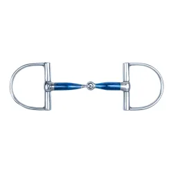 Waldhausen D-Ring Gebiss Sweet Iron einfach gebrochen - Silber -  Grösse: 14,5