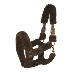 Waldhausen Halfter Cozy - Braun -  Grösse Pferd: VB, Farbe: Braun