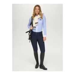 Tommy Hilfiger Equestrian Reithose Mia Vollgrip Damen Desert Sky