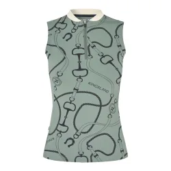 Kingsland Trainingsshirt KLLarissa Damen - Green Agave -  Grösse: M