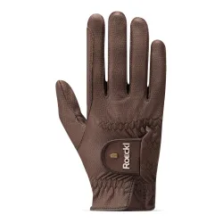 Roeckl Reithandschuh Roeck Grip Pro - Braun -  Grösse Handschuhe: 7, Farbe: Braun