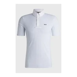 BOSS Equestrian Turniershirt Marty Herren - Pinstripes Niagara -  Grösse Bekleidung Herren: S