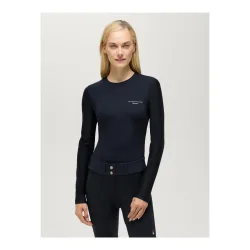Tommy Hilfiger Equestrian Longsleeve Shirt Adel Sunguard - Desert Sky -  Grösse: XS