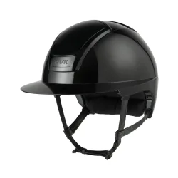 KASK Reithelm Nemesi Shine WP - schwarzer Kinnriemen Black