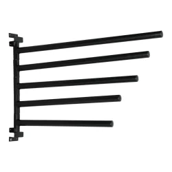 Waldhausen Schabrackenhalter 5-Schwenkarme - Schwarz -