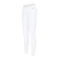 Pikeur Reitleggings Gia Grip Athleisure II Vollbesatz Damen - weiss Farbe: Weiss, Grösse Bekleidung Damen: 38